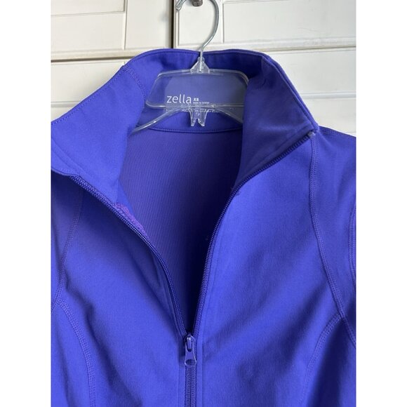 Zella‎ Full Zip Track Jacket Purple Womens XS Extra Small - Picture 4 of 10